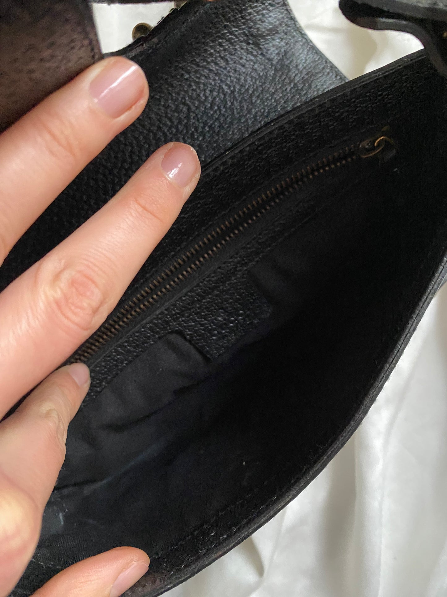 Gucci Pelham horsebit monogram nero