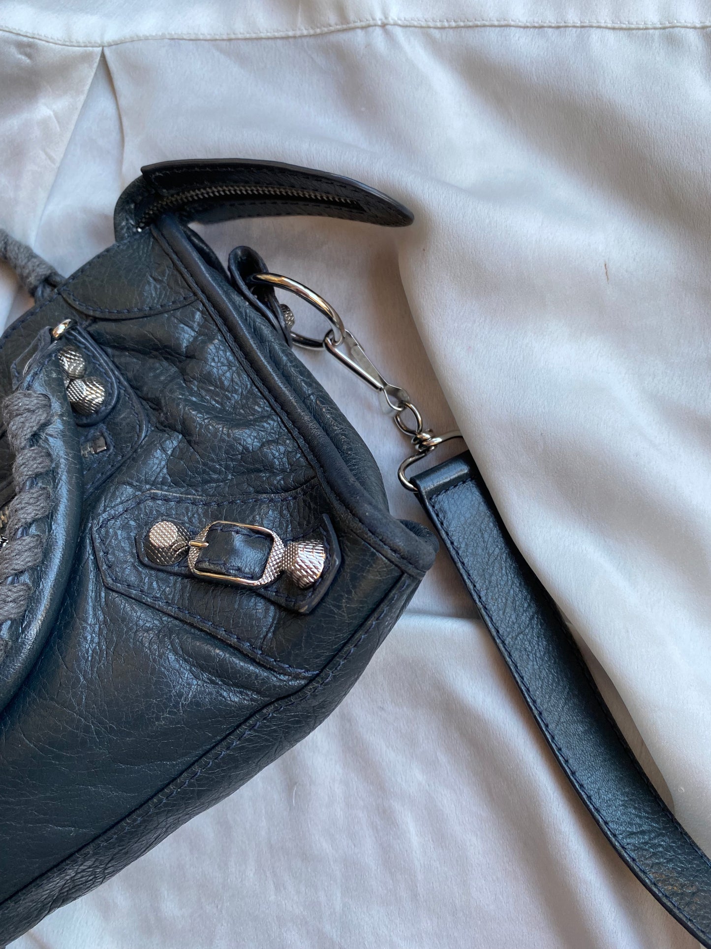 Balenciaga mini city anthracite f/w 2013