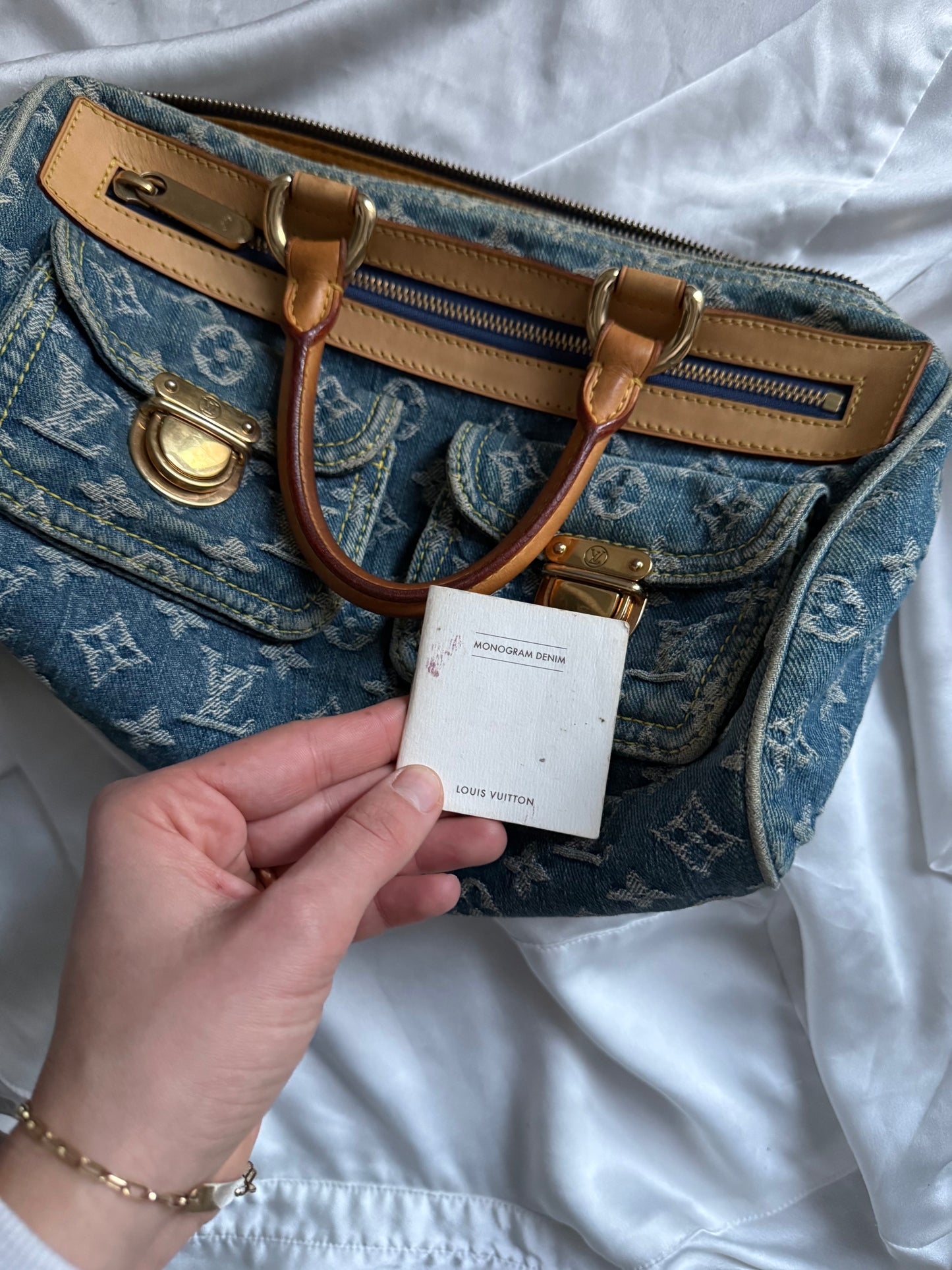 Louis Vuitton Neo Speedy Denim