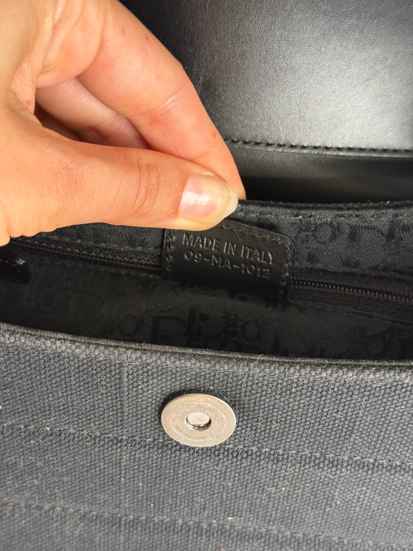 Dior columbus multipocket black monogram