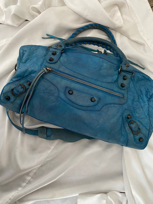 Balenciaga twiggy sky blue