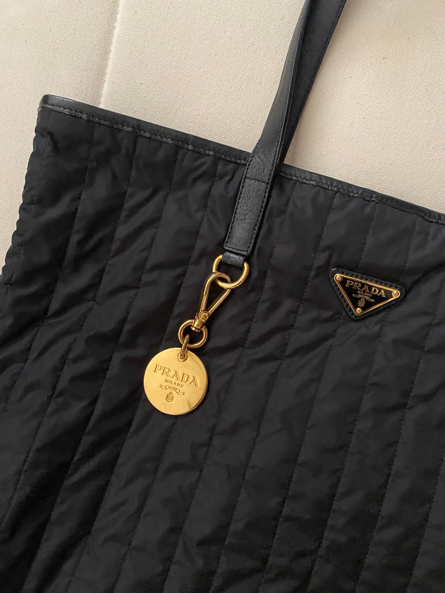 Prada matelassé tote