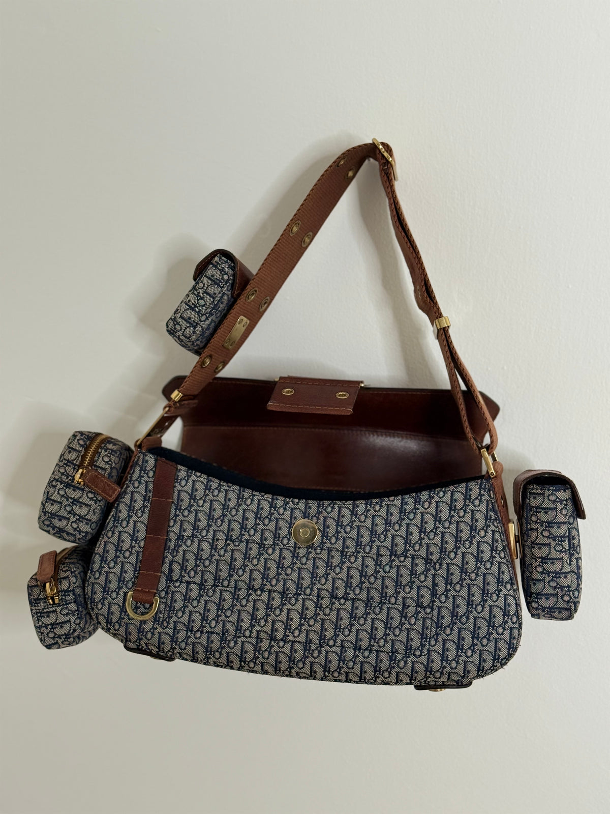 Dior columbus multipocket monogram navy