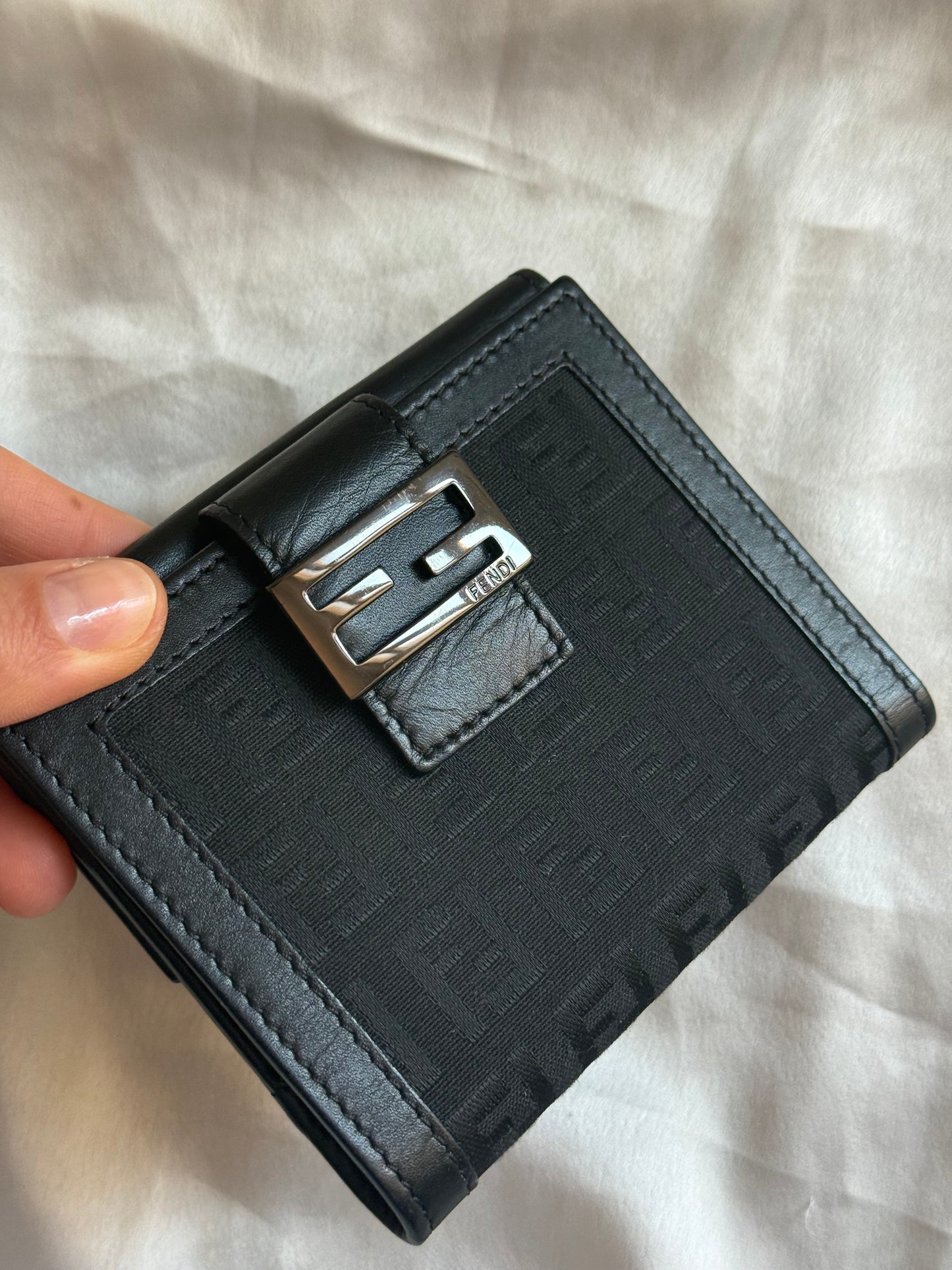 Fendi portafoglio zucchino small