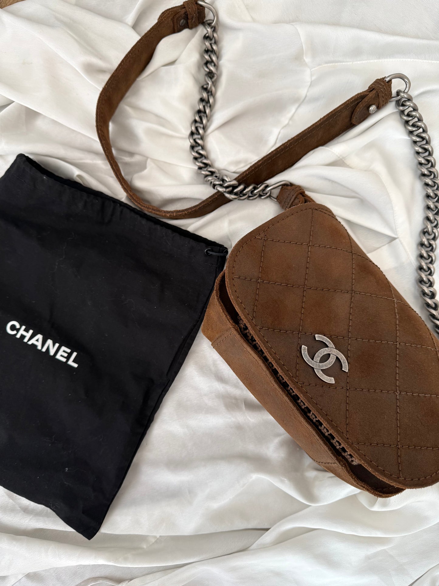 Chanel Paris-Edinburg Mini Highlander Messenger Bag