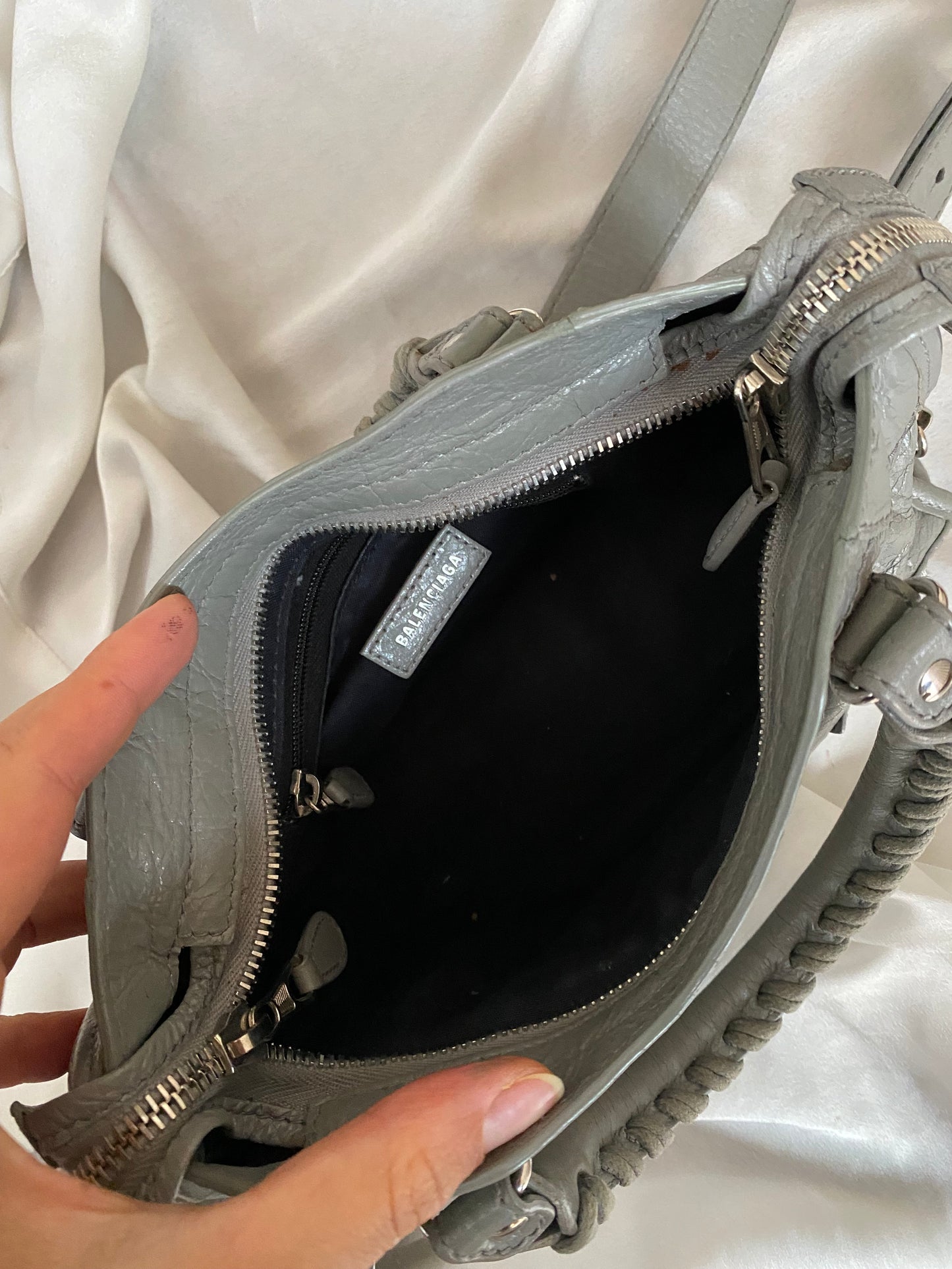 Balenciaga mini city gris s/s 2020