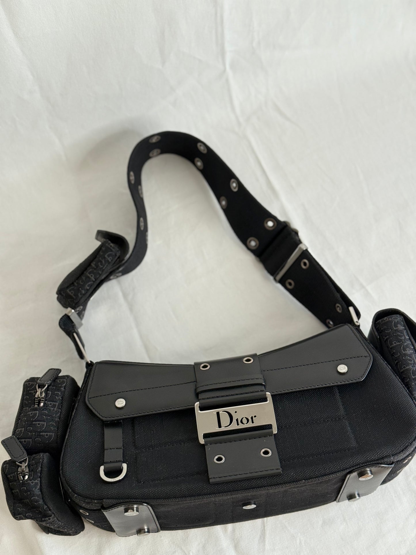 Dior columbus multipocket black monogram