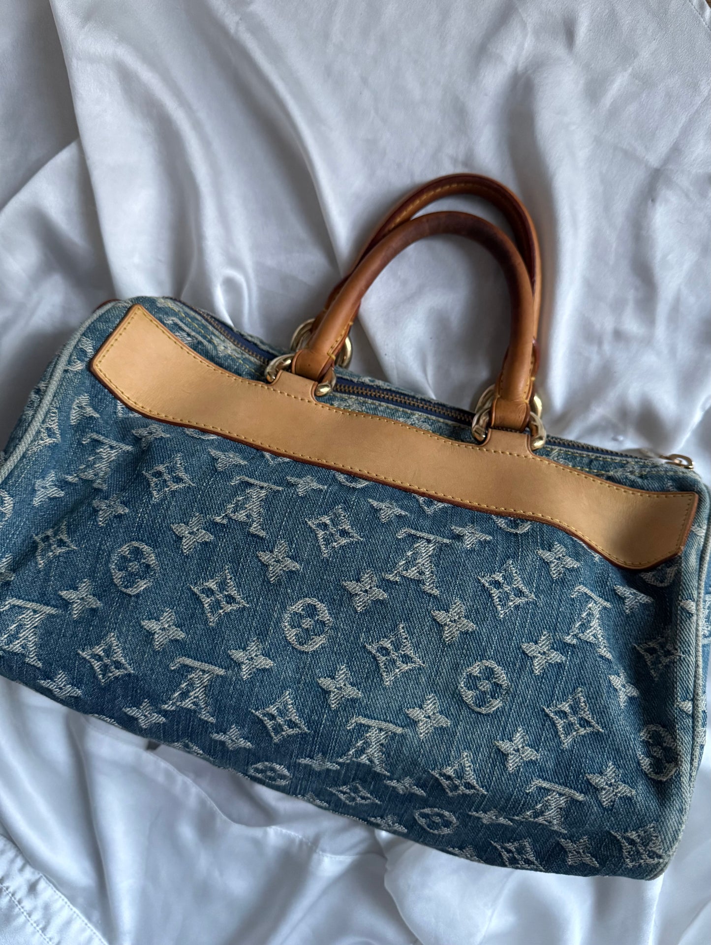 Louis Vuitton Neo Speedy Denim