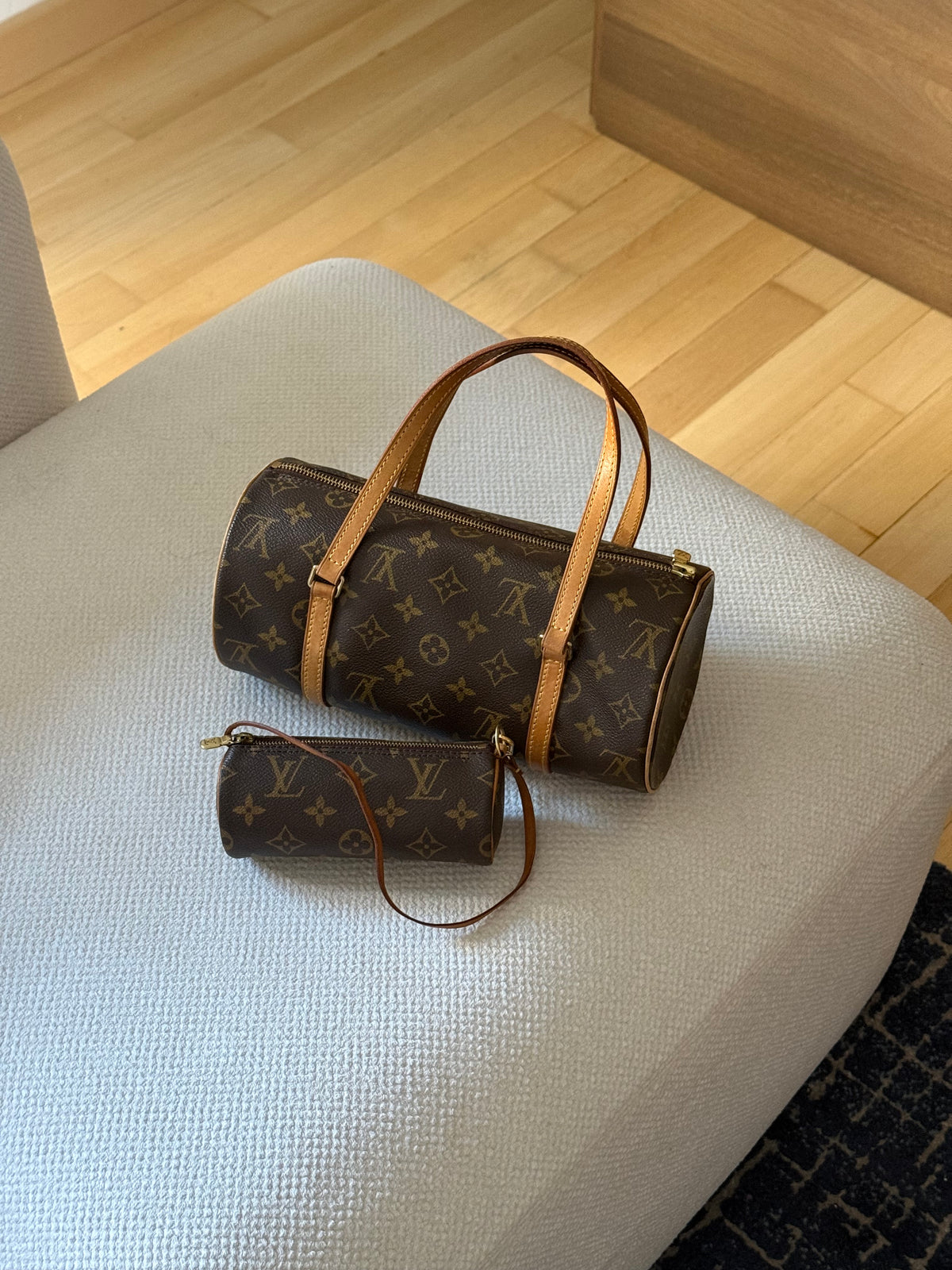 Louis Vuitton papillon 26 + mini