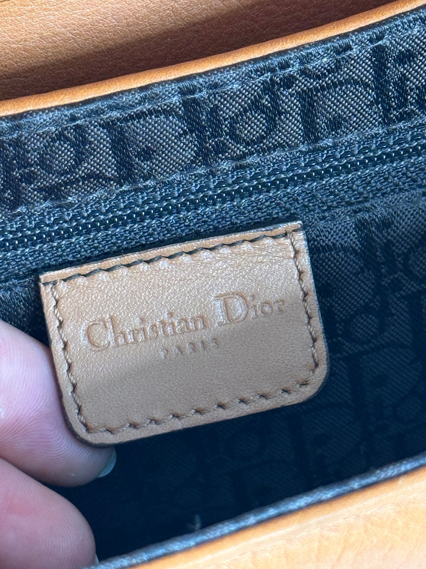 Dior columbus multipocket tan brown