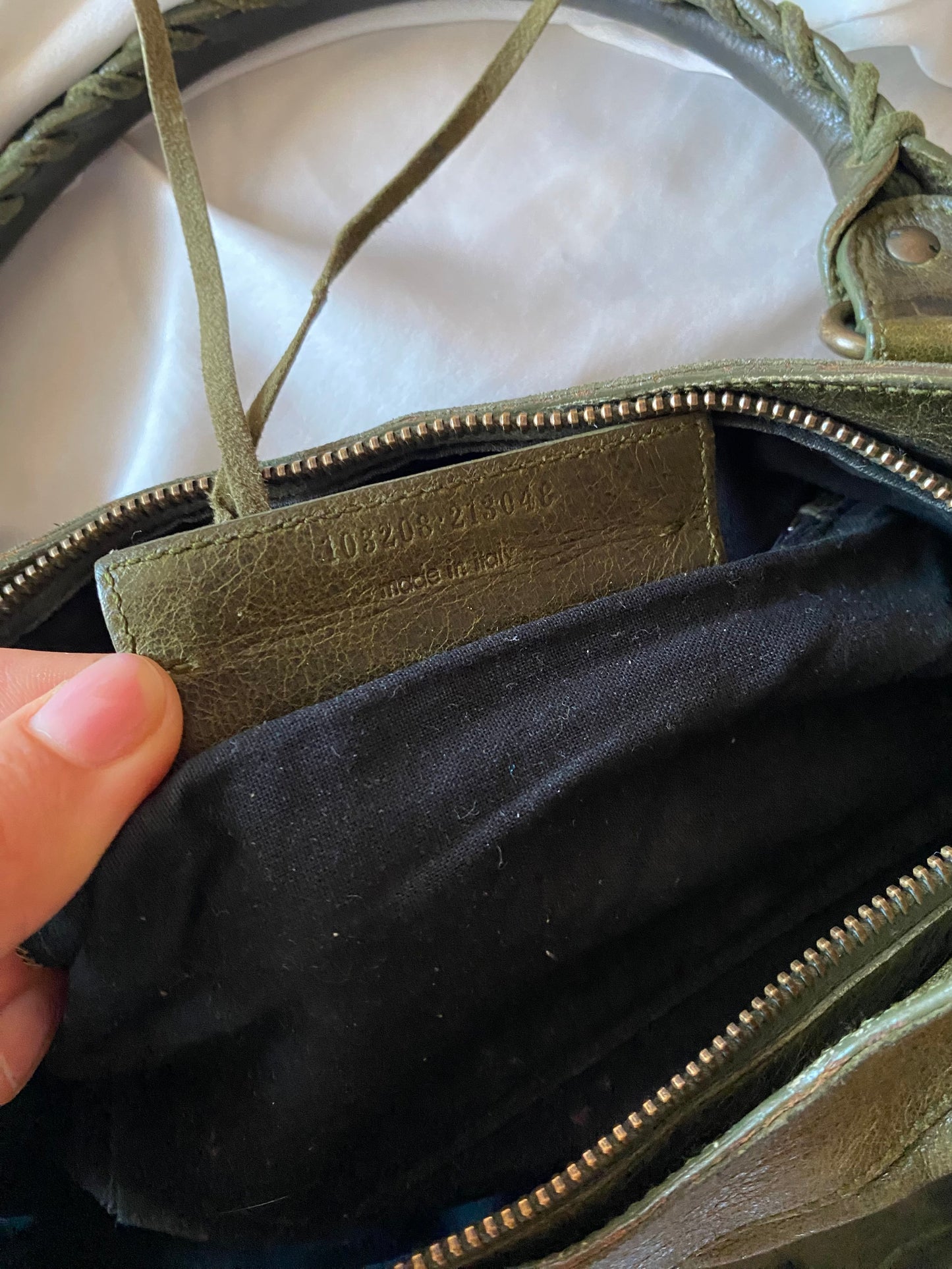 Balenciaga first olive fw 2005