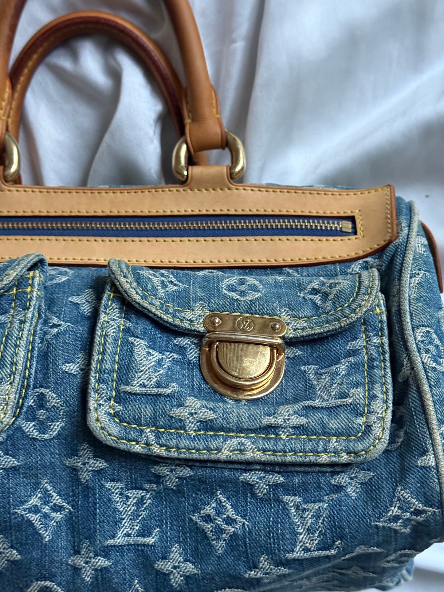 Louis Vuitton Neo Speedy Denim