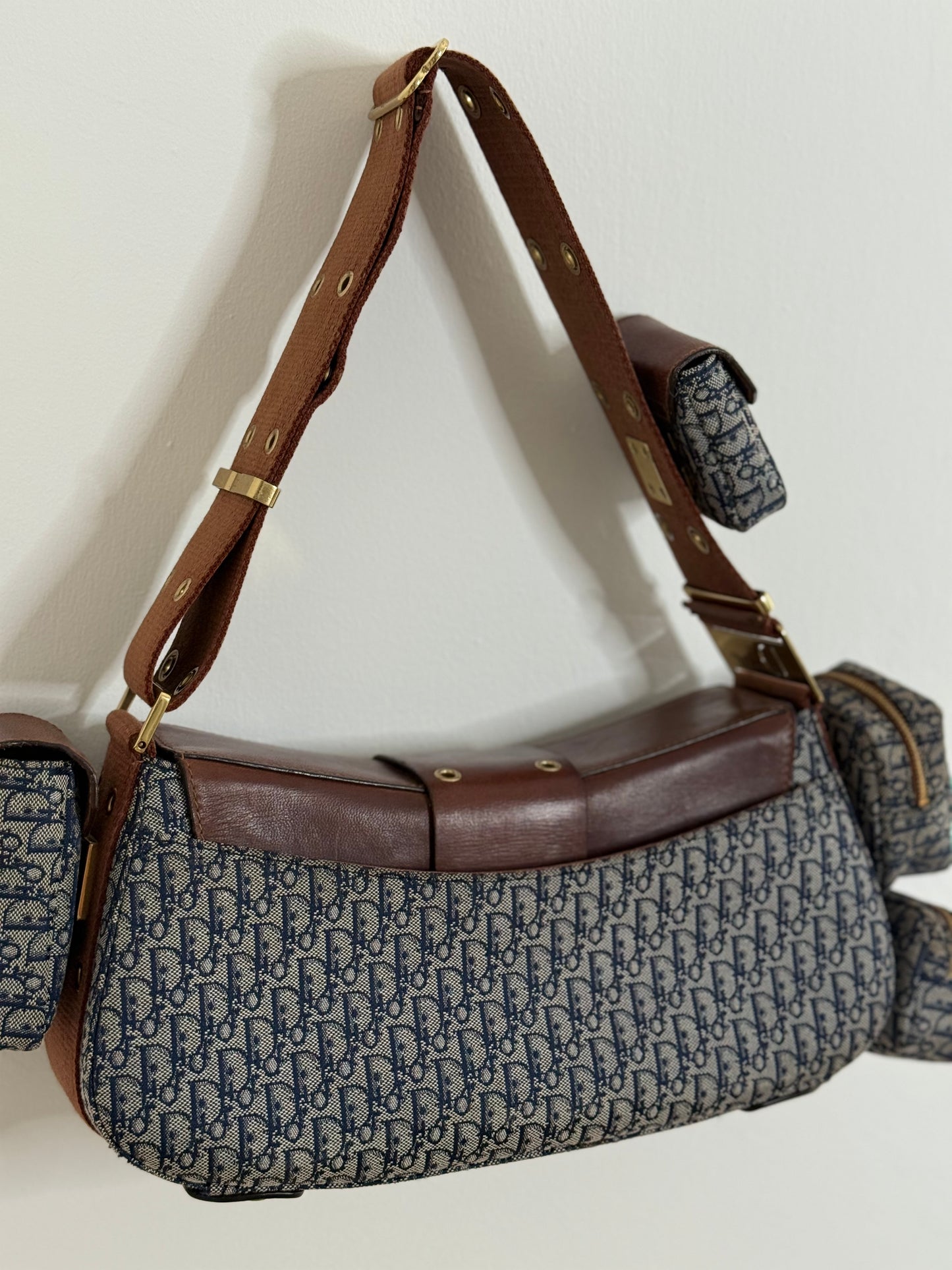 Dior columbus multipocket monogram navy