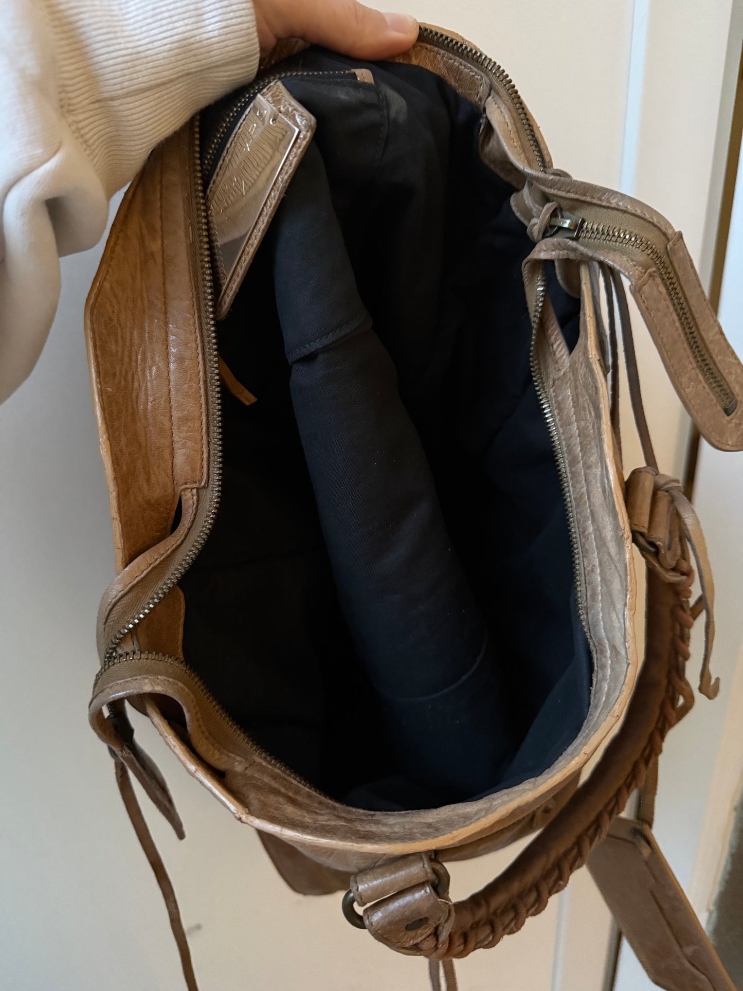 Balenciaga city caramel classic hw f/w 2005