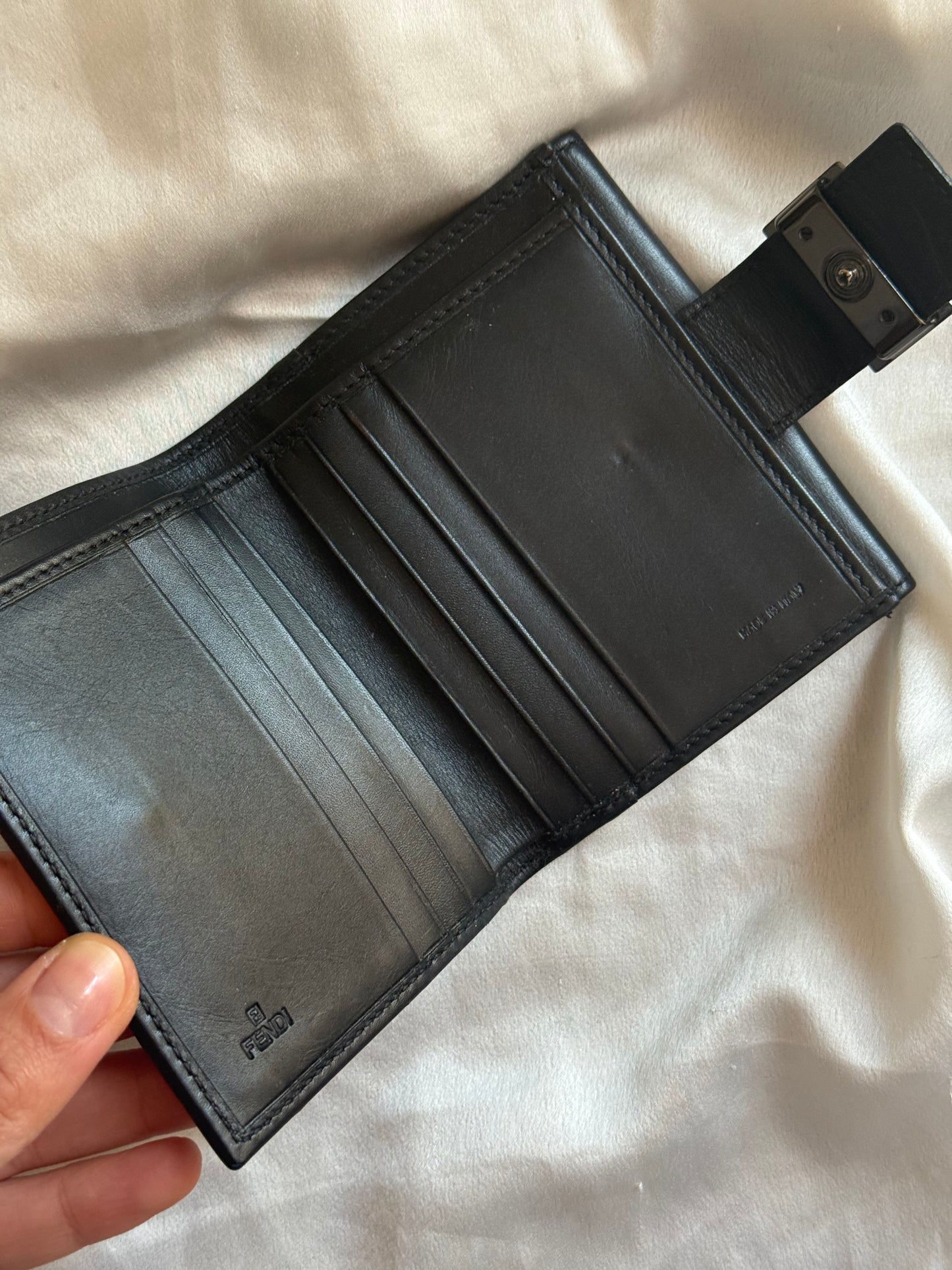 Fendi portafoglio zucchino small