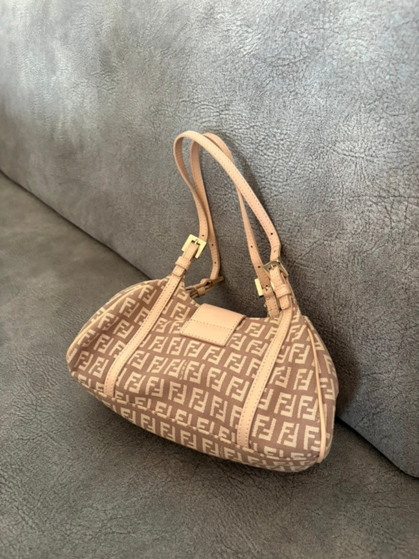 Fendi mini sporty croissant powder
