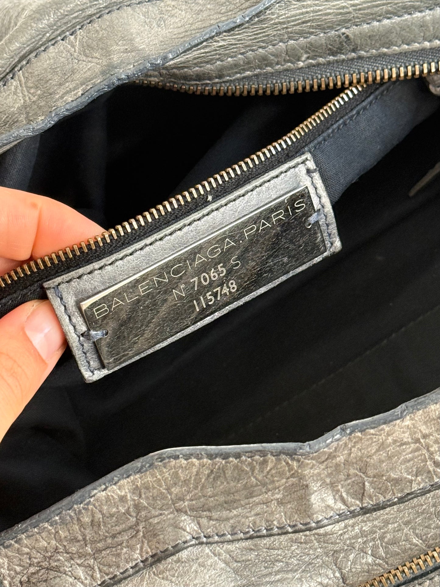 Balenciaga city antracite classic hw f/w 2008