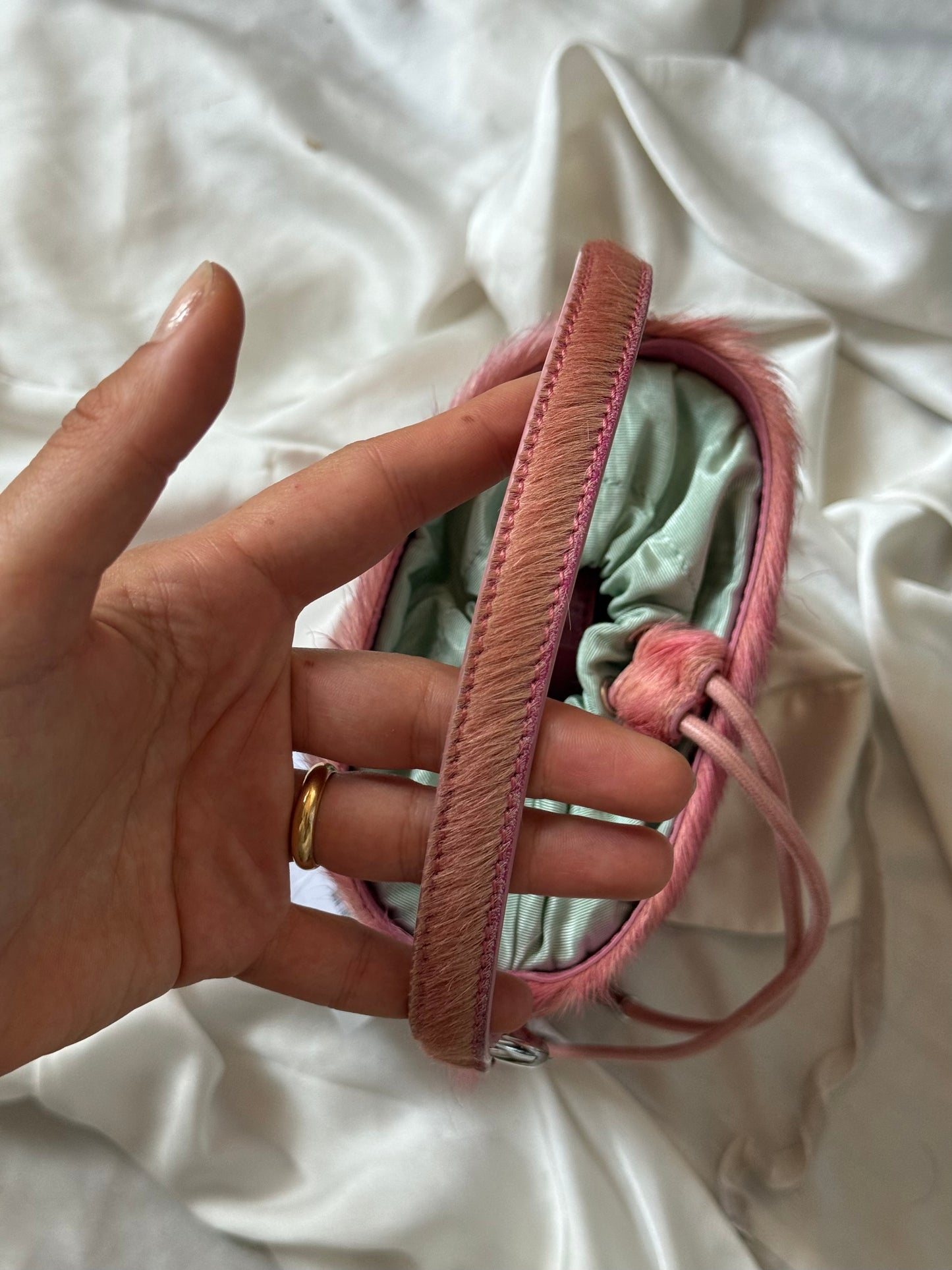 Vivienne Westwood daisy bucket pink cavallino