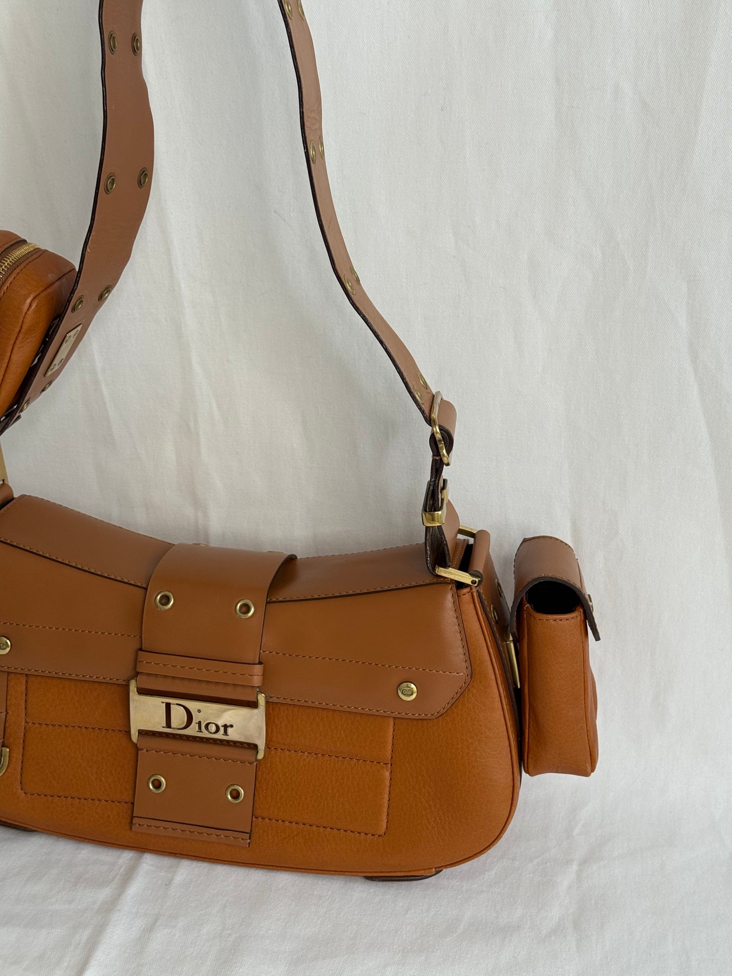 Dior columbus multipocket tan brown