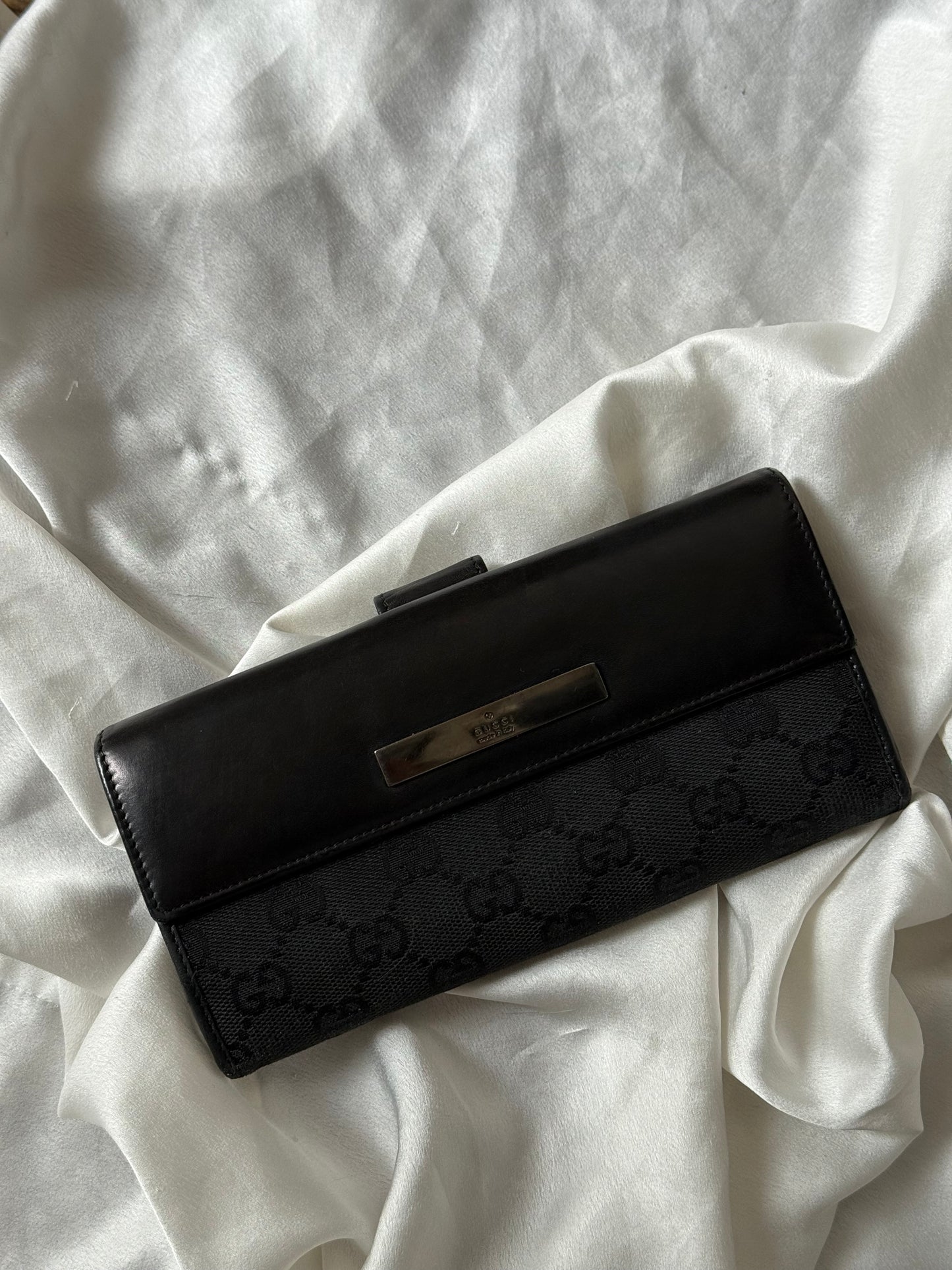Gucci portafoglio monogram black