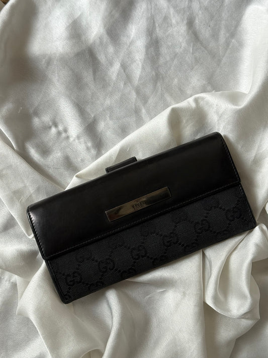Gucci portafoglio monogram black