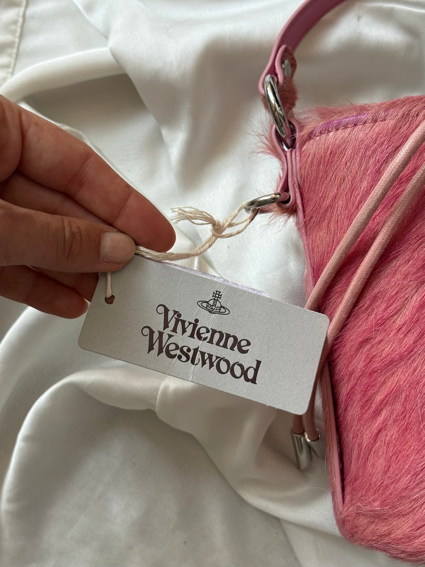 Vivienne Westwood daisy bucket pink cavallino