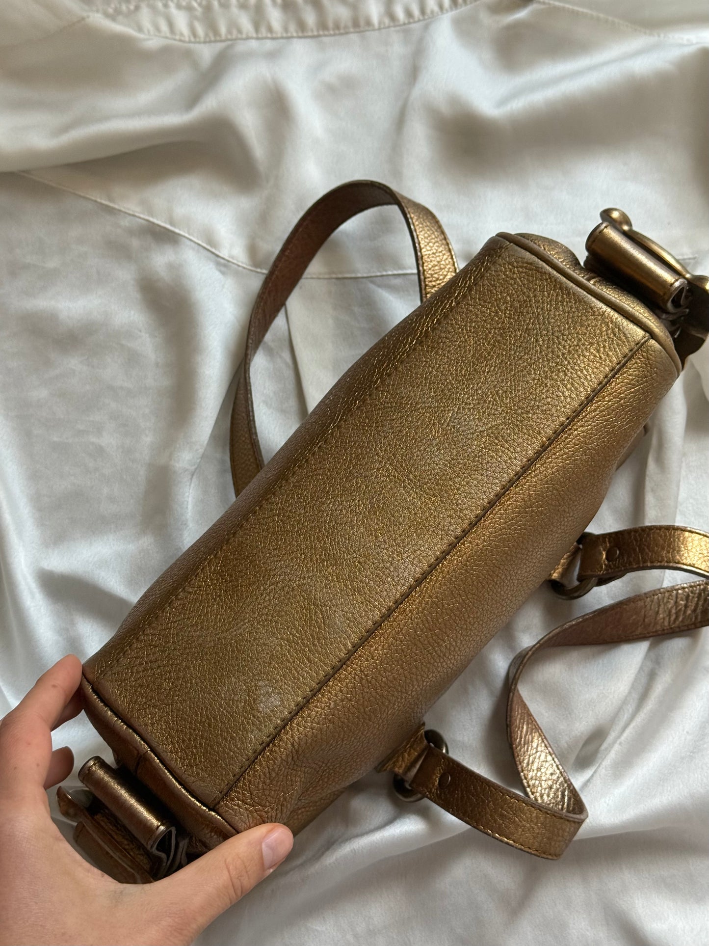 D&G maxi fibbie oro