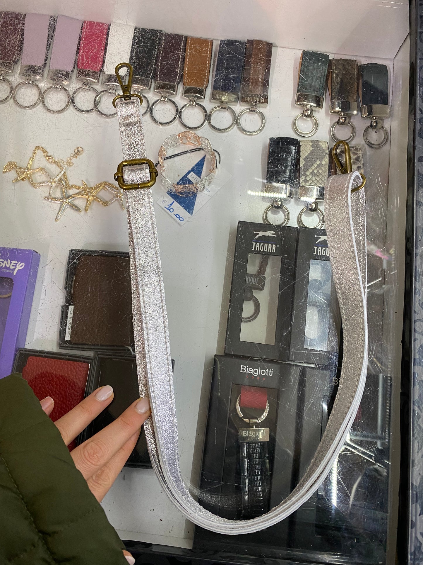 Private order: silver shoulder bag