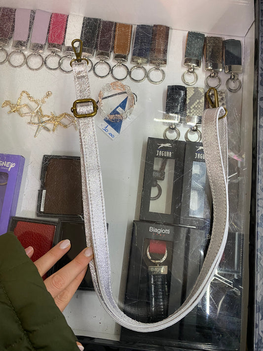 Private order: silver shoulder bag