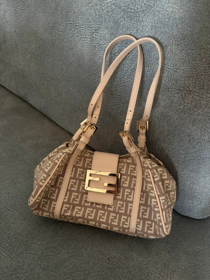 Fendi mini sporty croissant powder