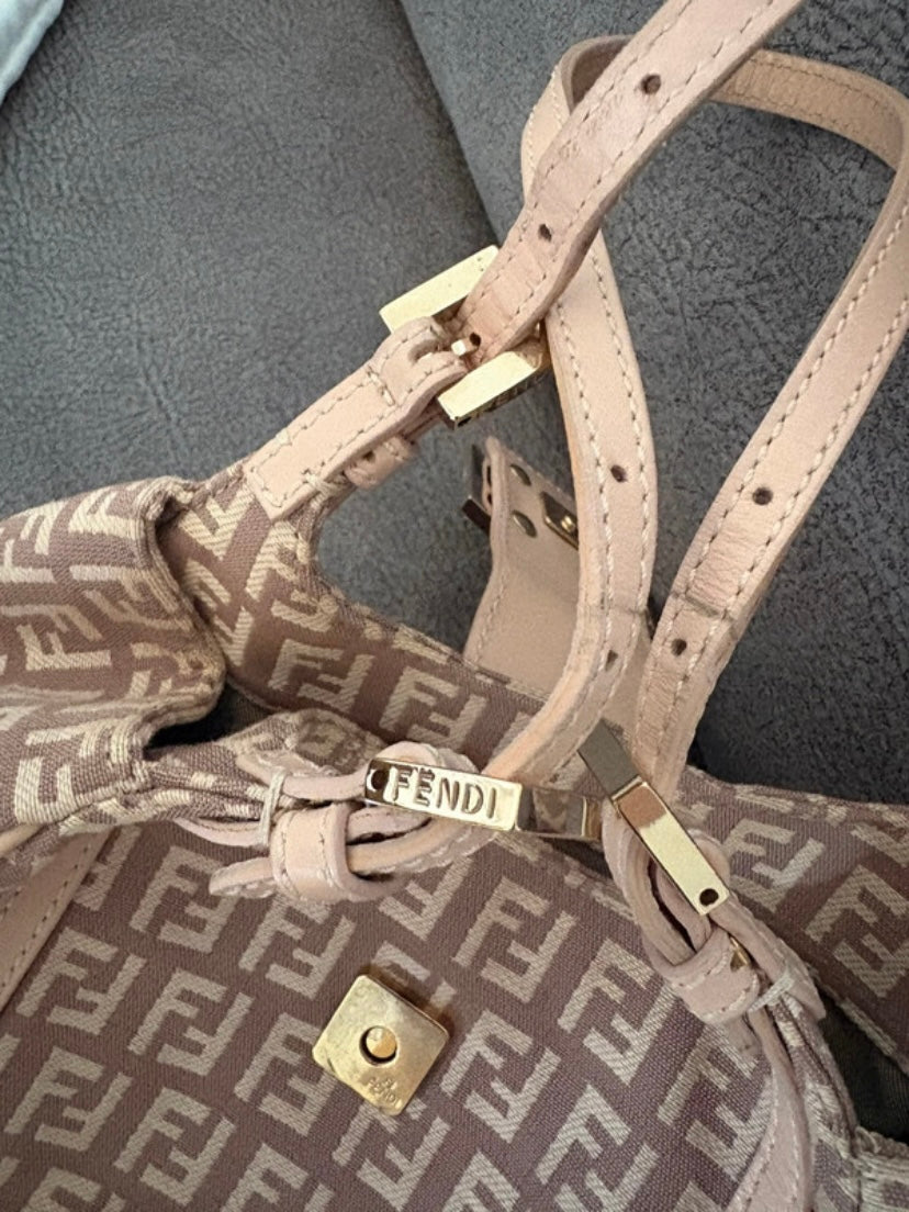 Fendi mini sporty croissant powder