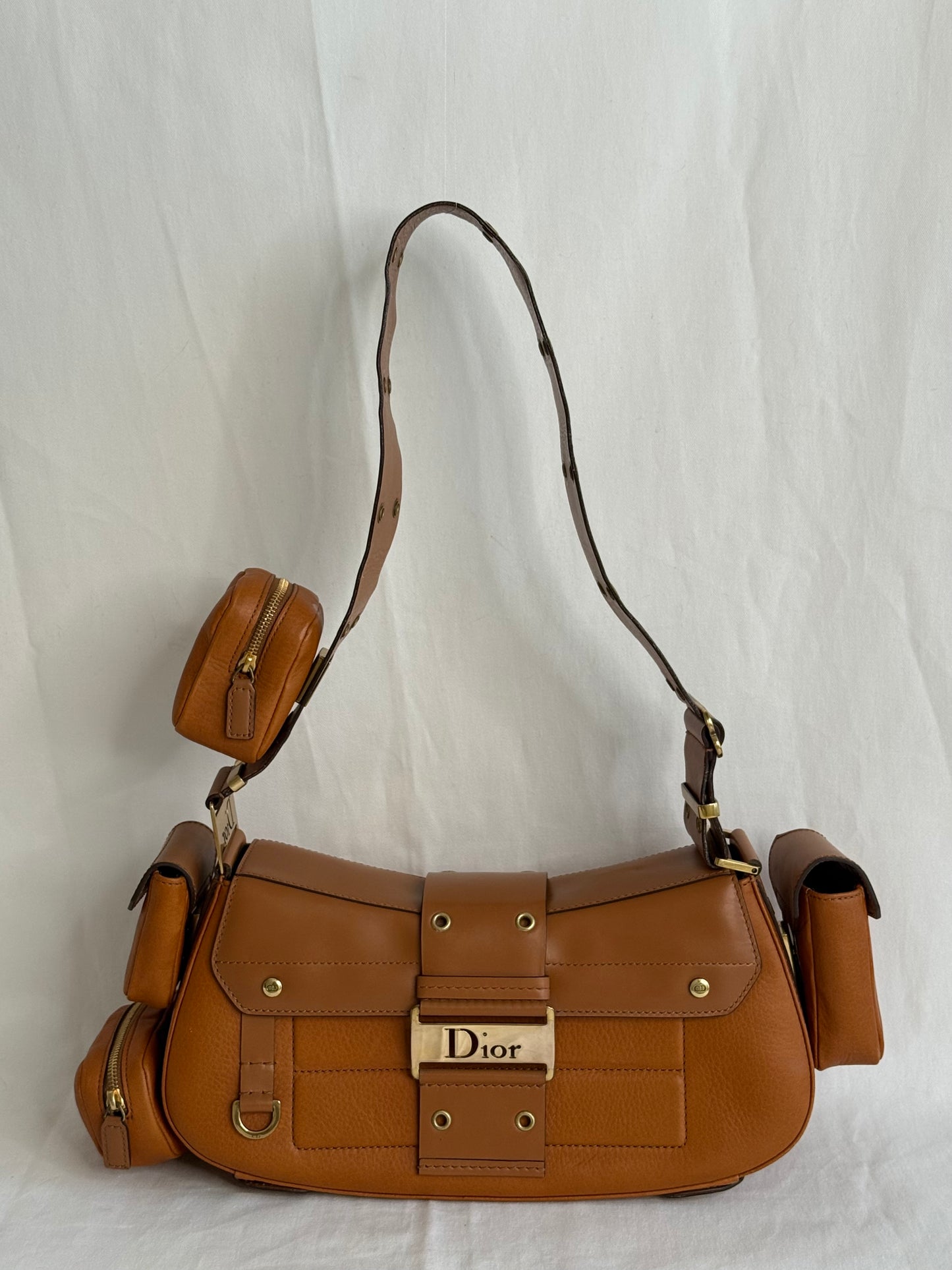 Dior columbus multipocket tan brown
