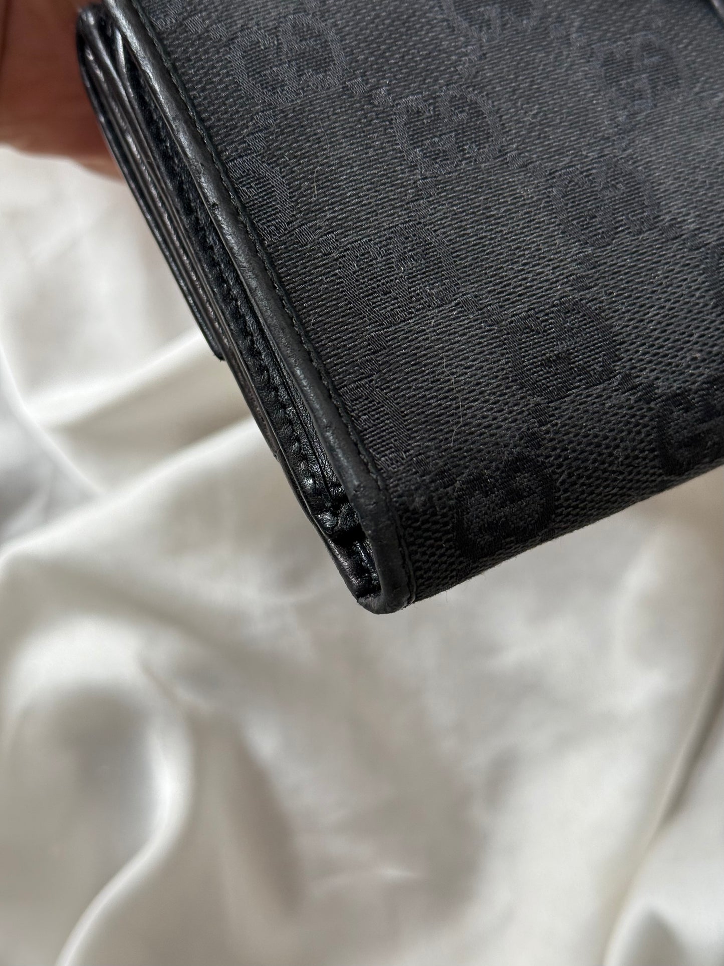 Gucci portafoglio monogram black