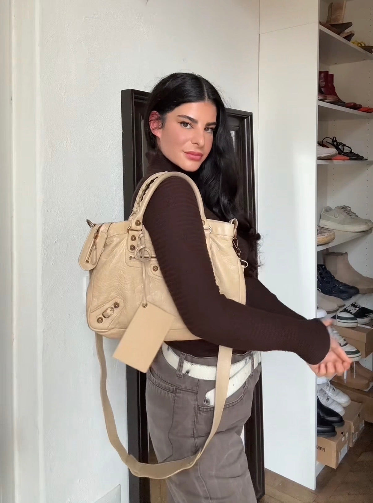 Balenciaga town s/s 2010 sahara