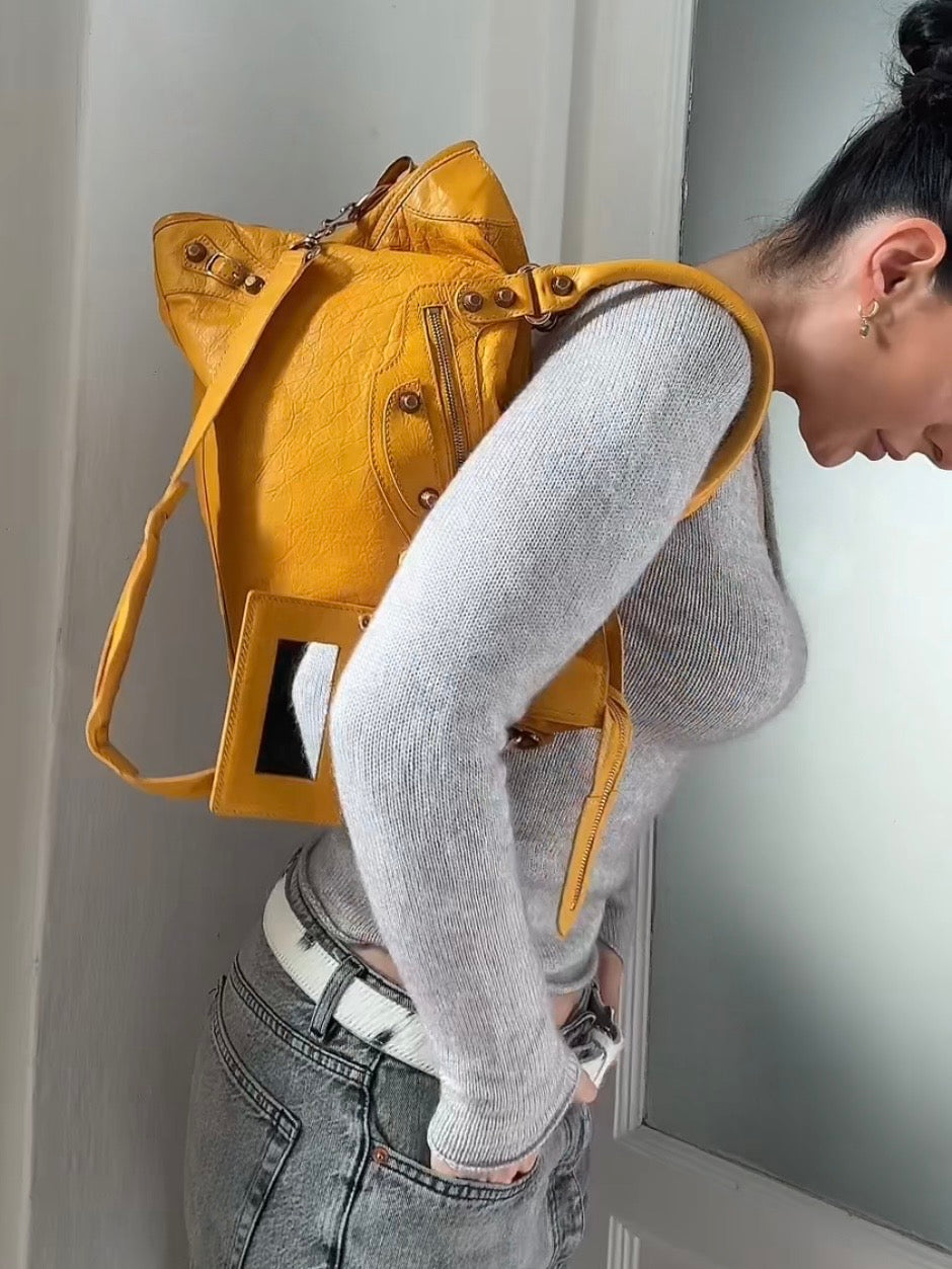 Balenciaga city giant rose gold hw mangue f/w 2012