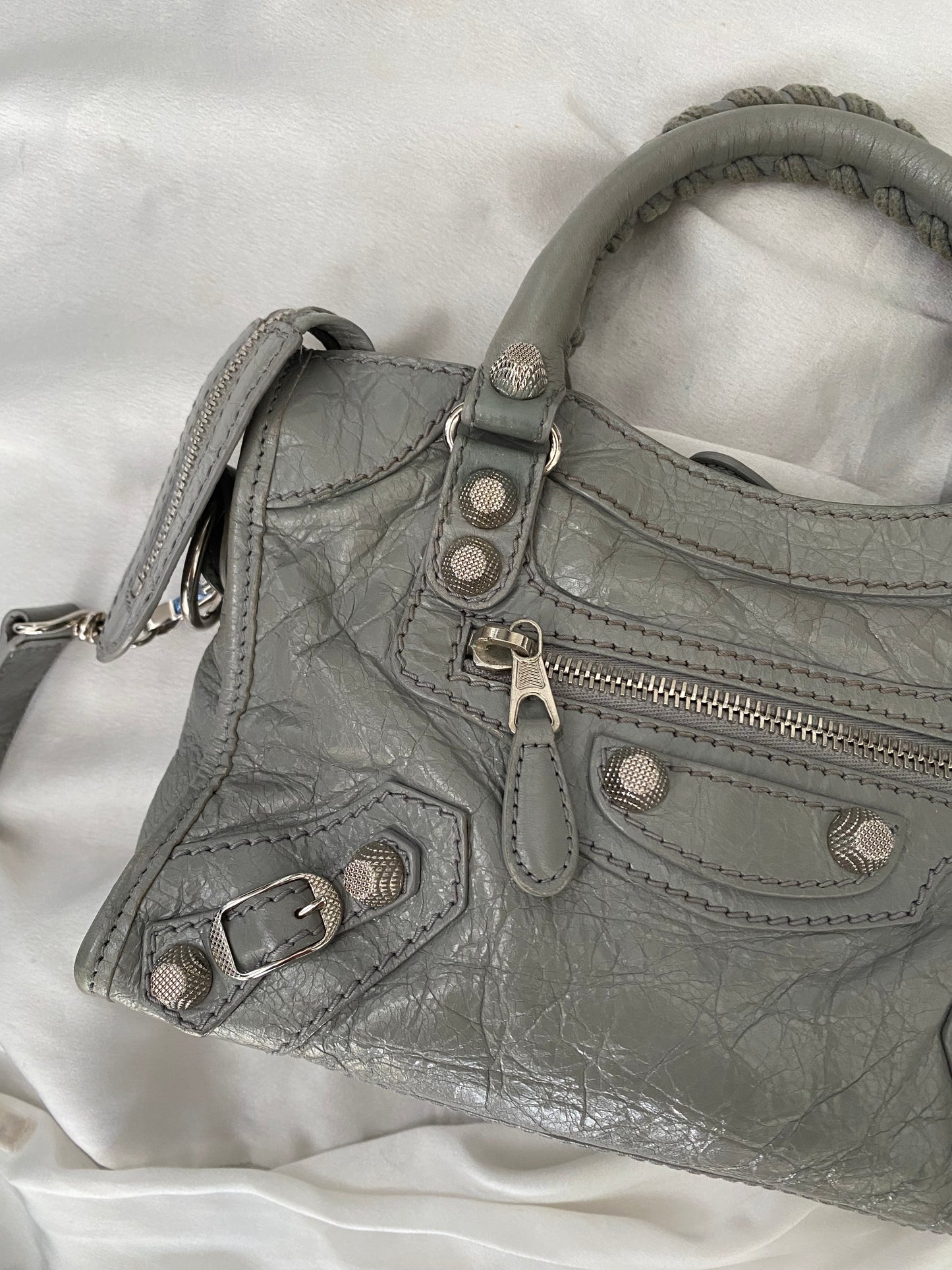 Balenciaga mini city gris s/s 2020