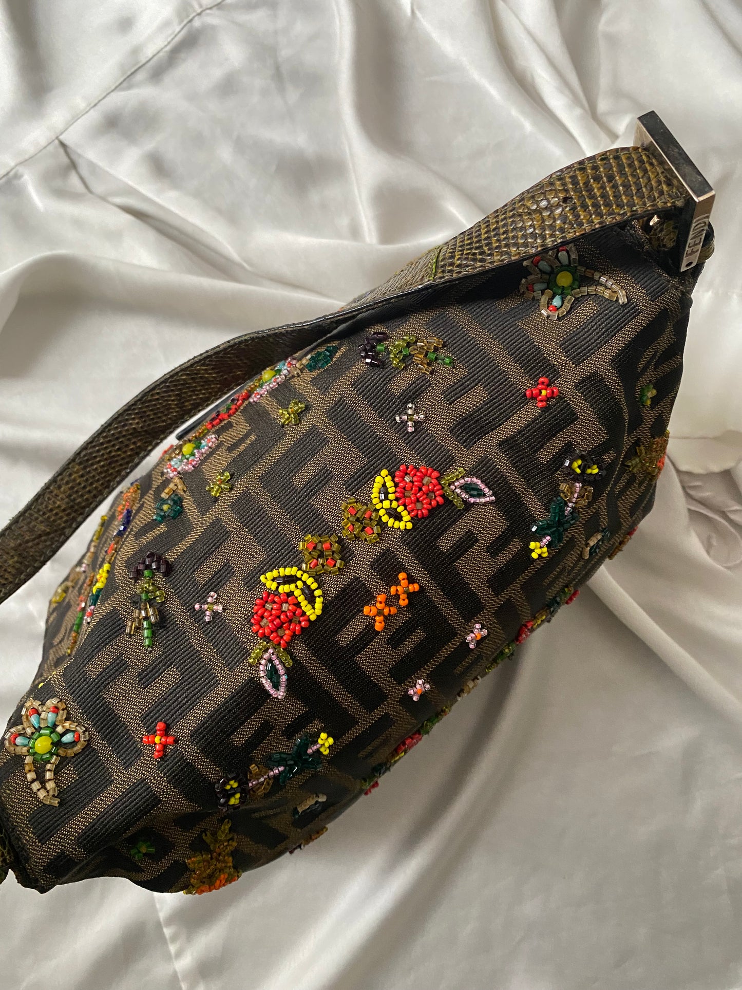 Fendi pumpkin mother with embroidery