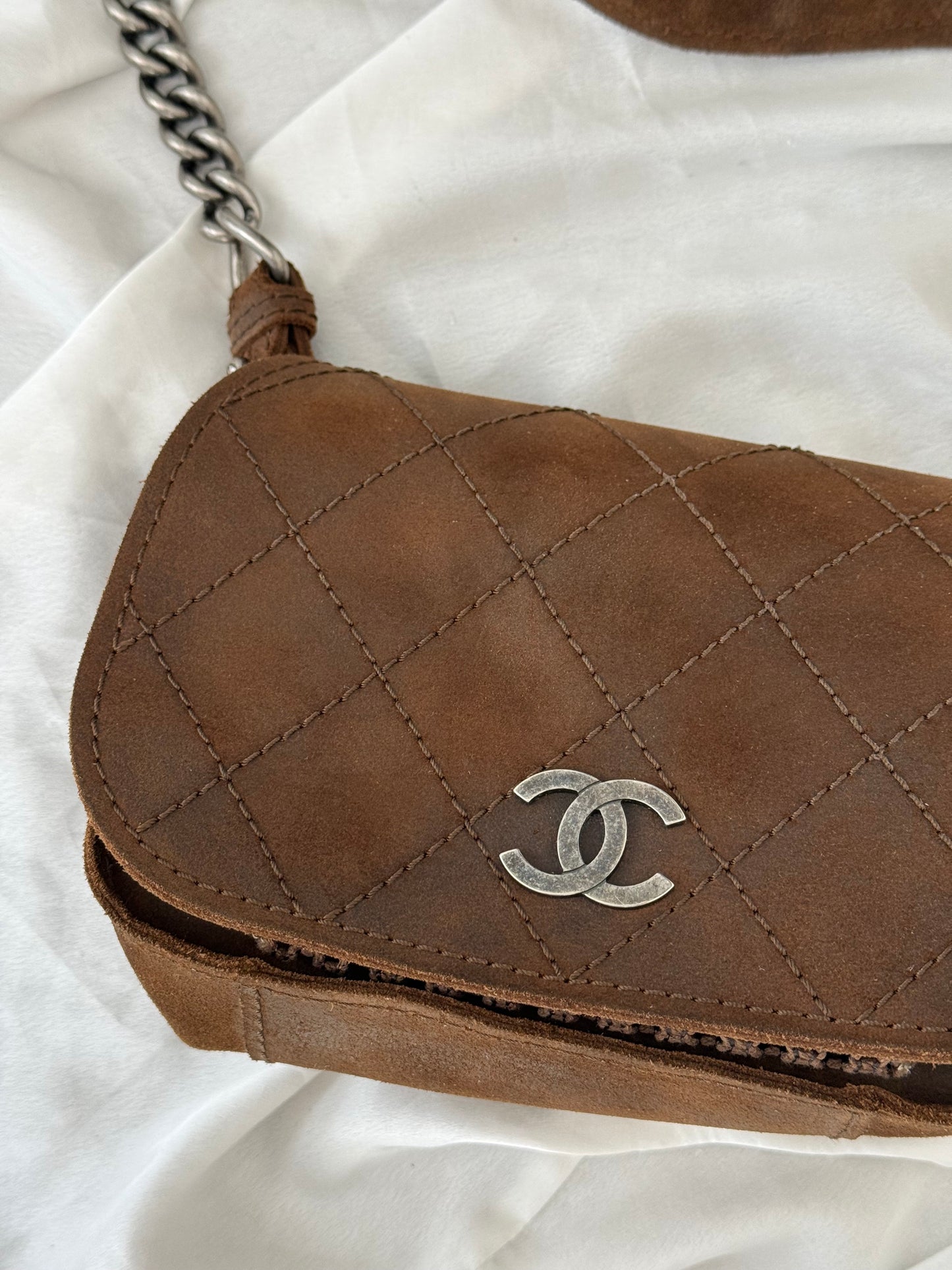 Chanel Paris-Edinburg Mini Highlander Messenger Bag