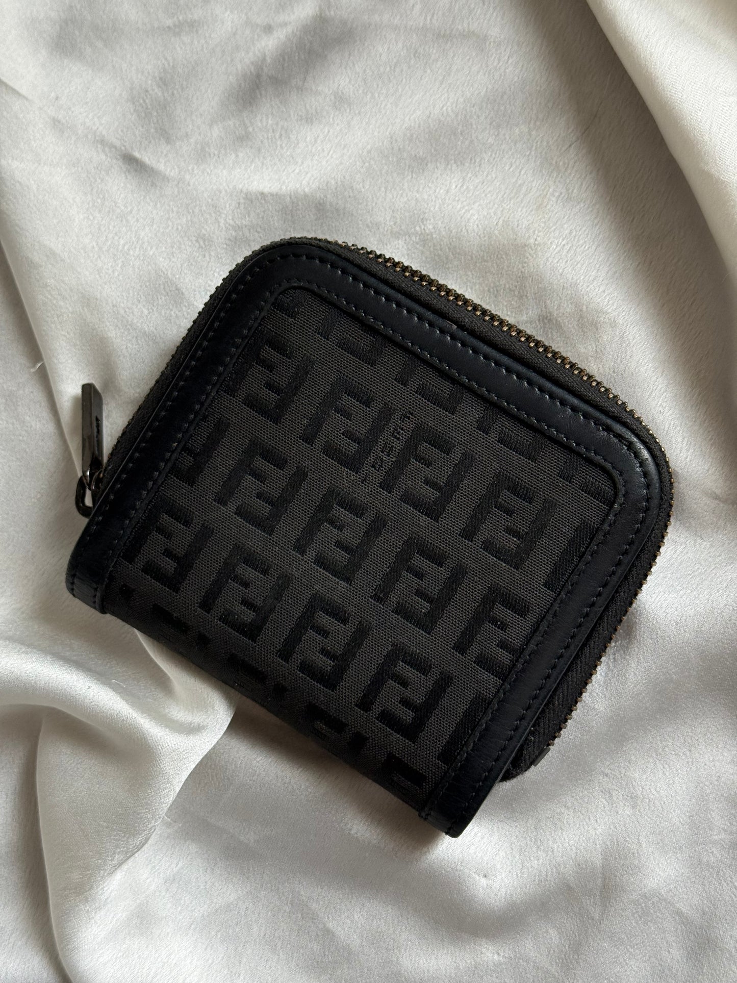 Fendi portafoglio zucchino small rounded