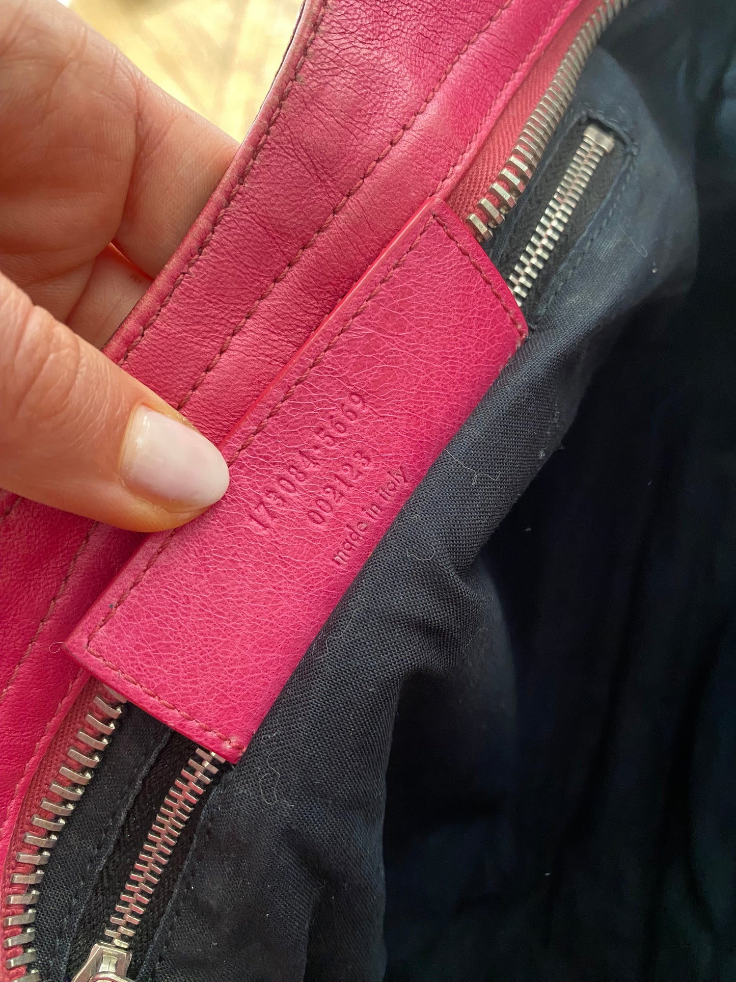 Balenciaga classic city sorbet pink