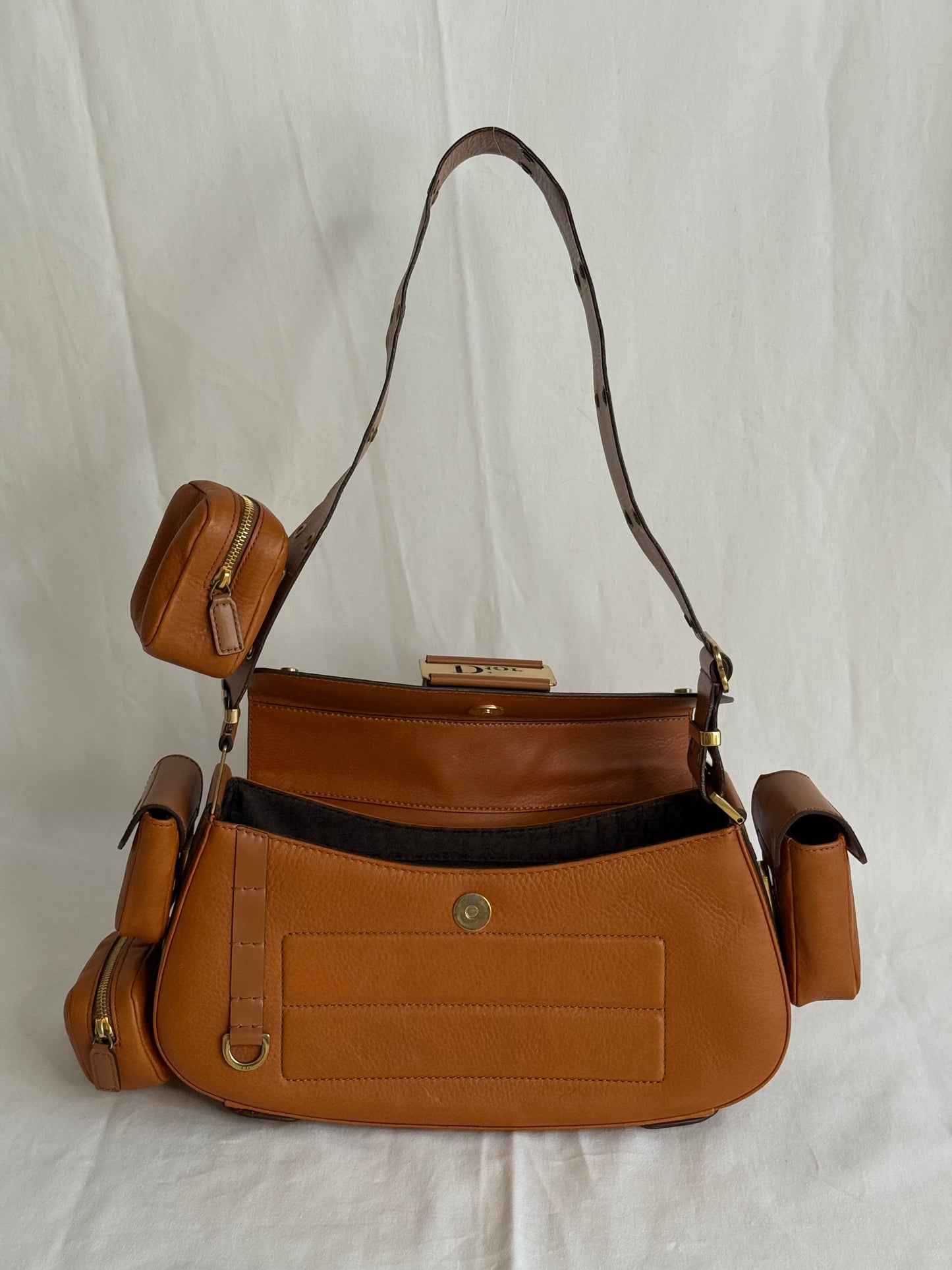 Dior columbus multipocket tan brown