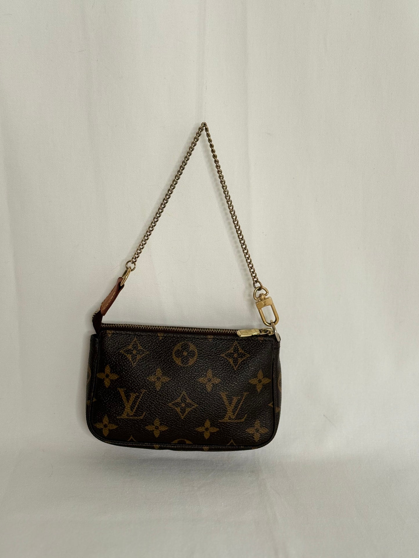 Louis Vuitton mini monogram accessory clutch bag