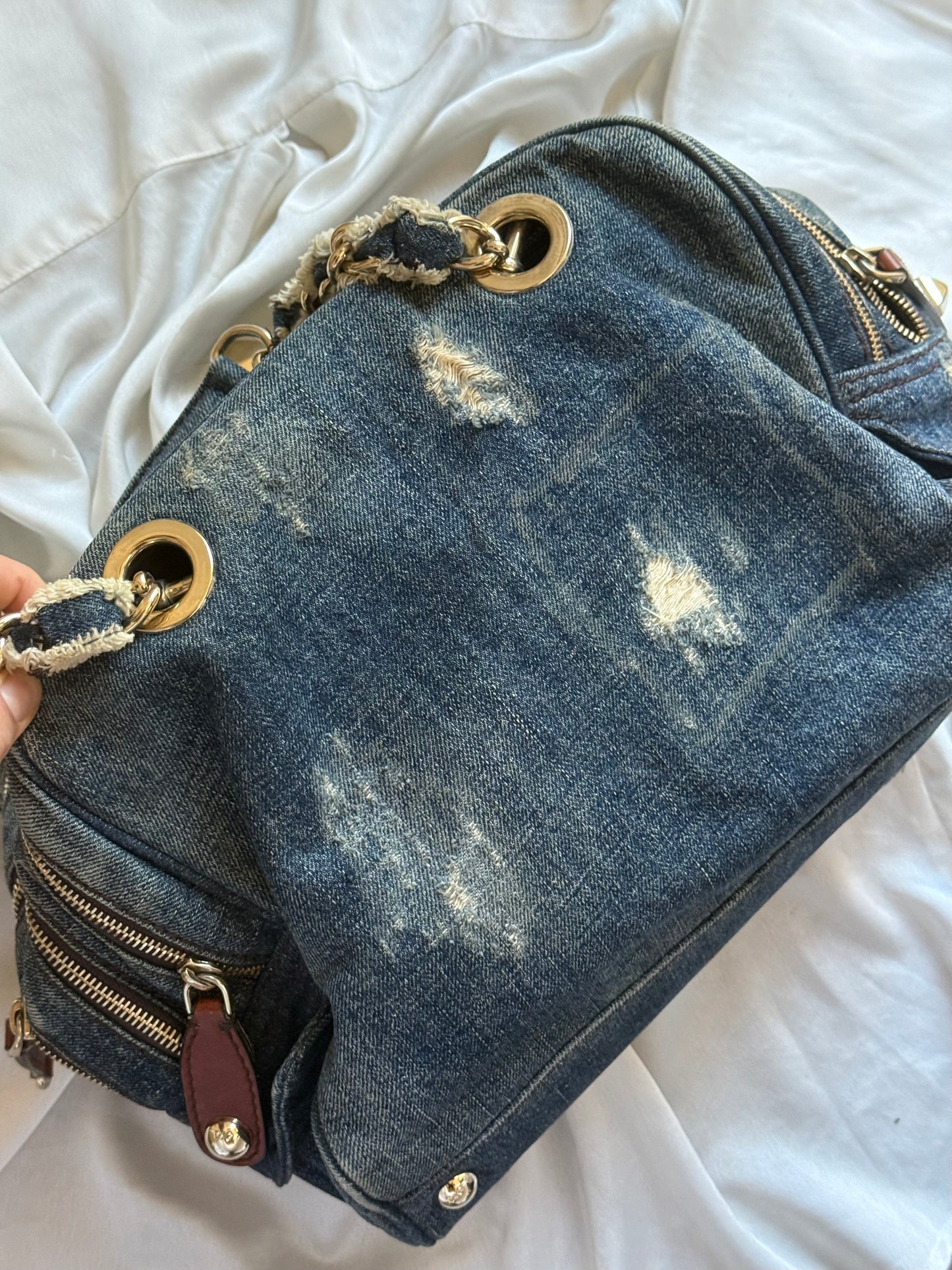 Dolce&Gabbana lily glam bag denim