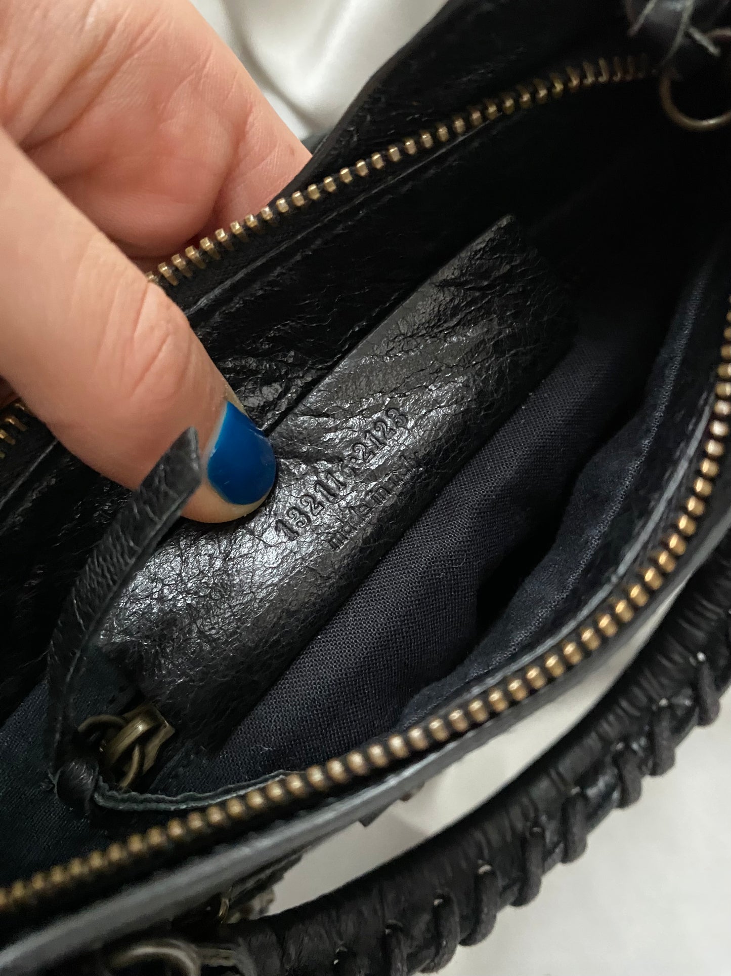 Balenciaga mini city classic chevre