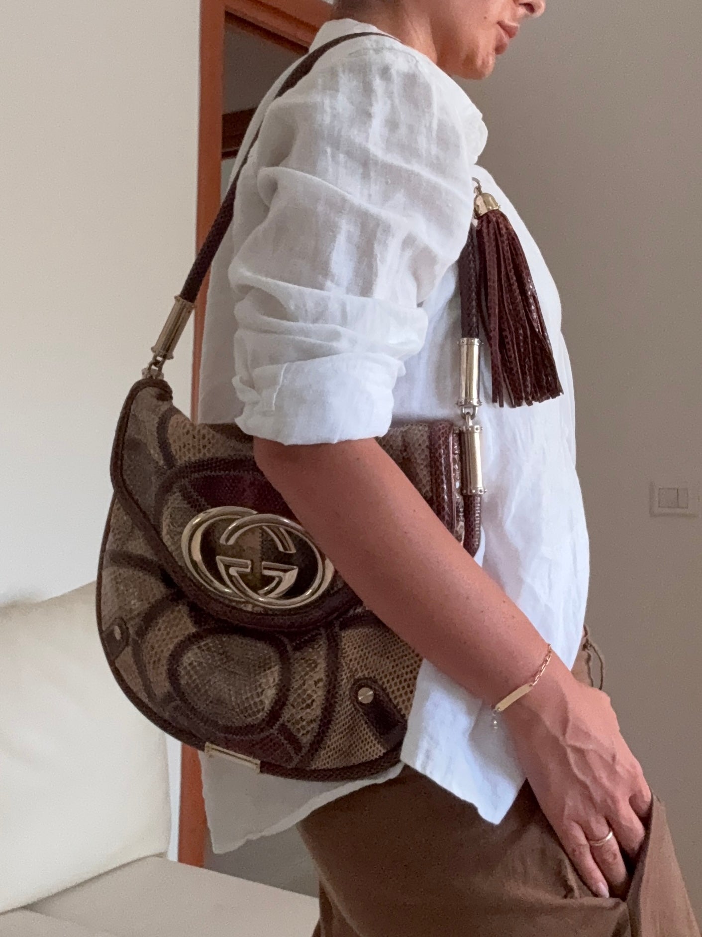 Gucci Britt pitone