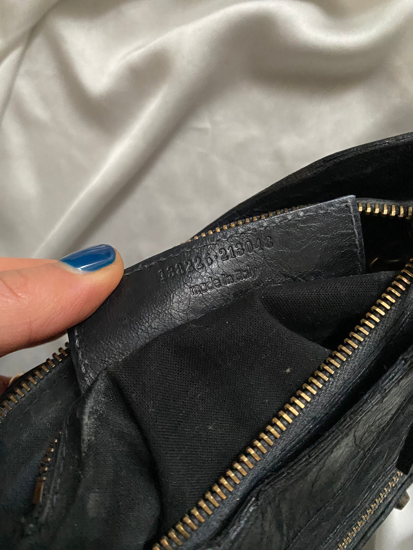 Balenciaga hip black