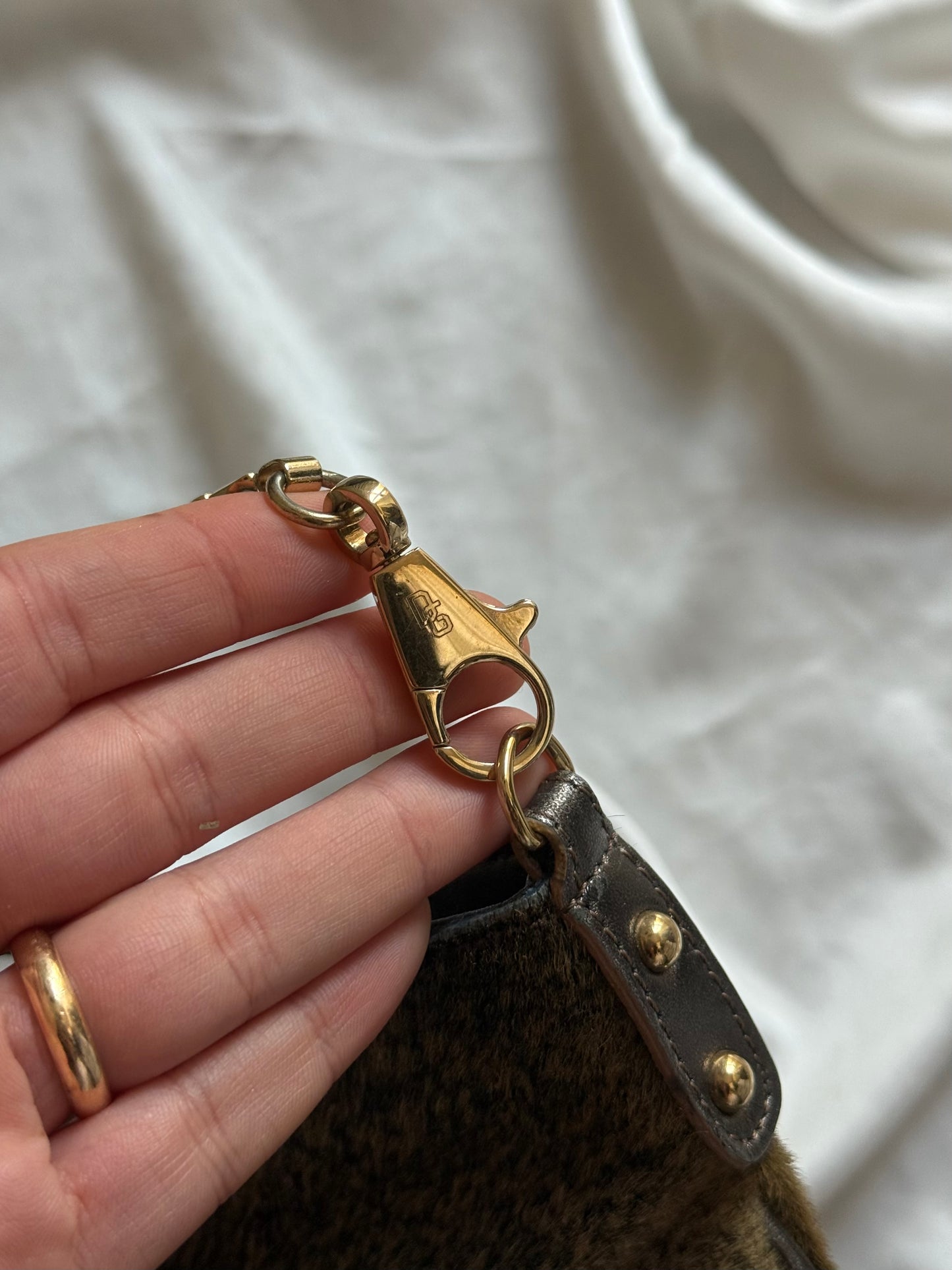 Dolce&Gabbana pochette cavallino