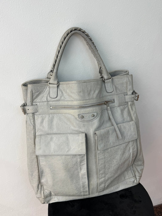 Balenciaga cube pocket argent f/w 2008