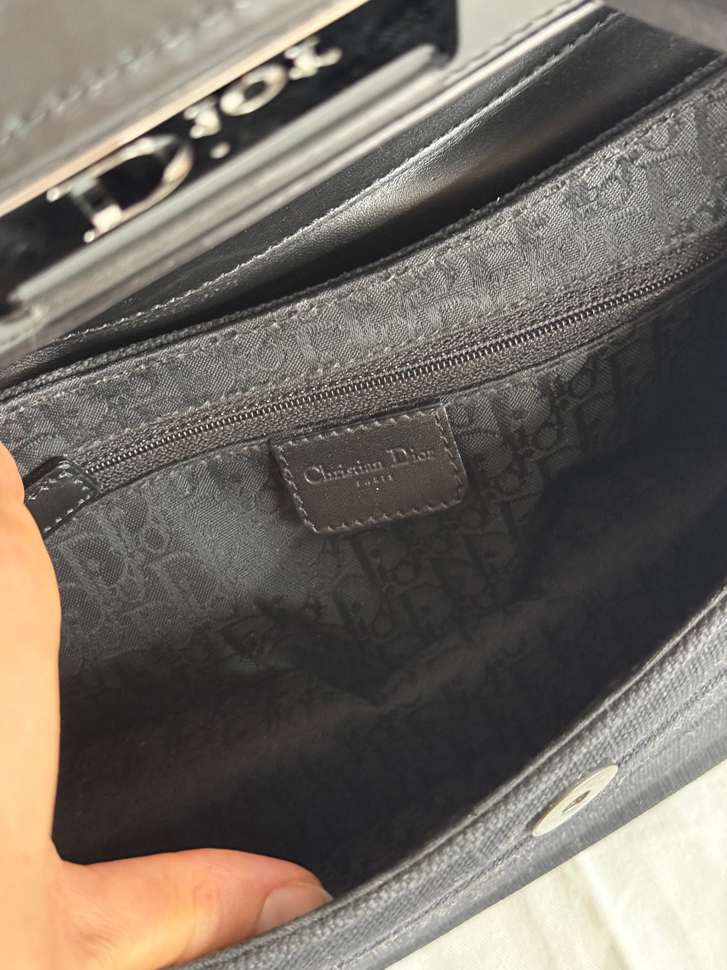 Dior columbus multipocket black monogram