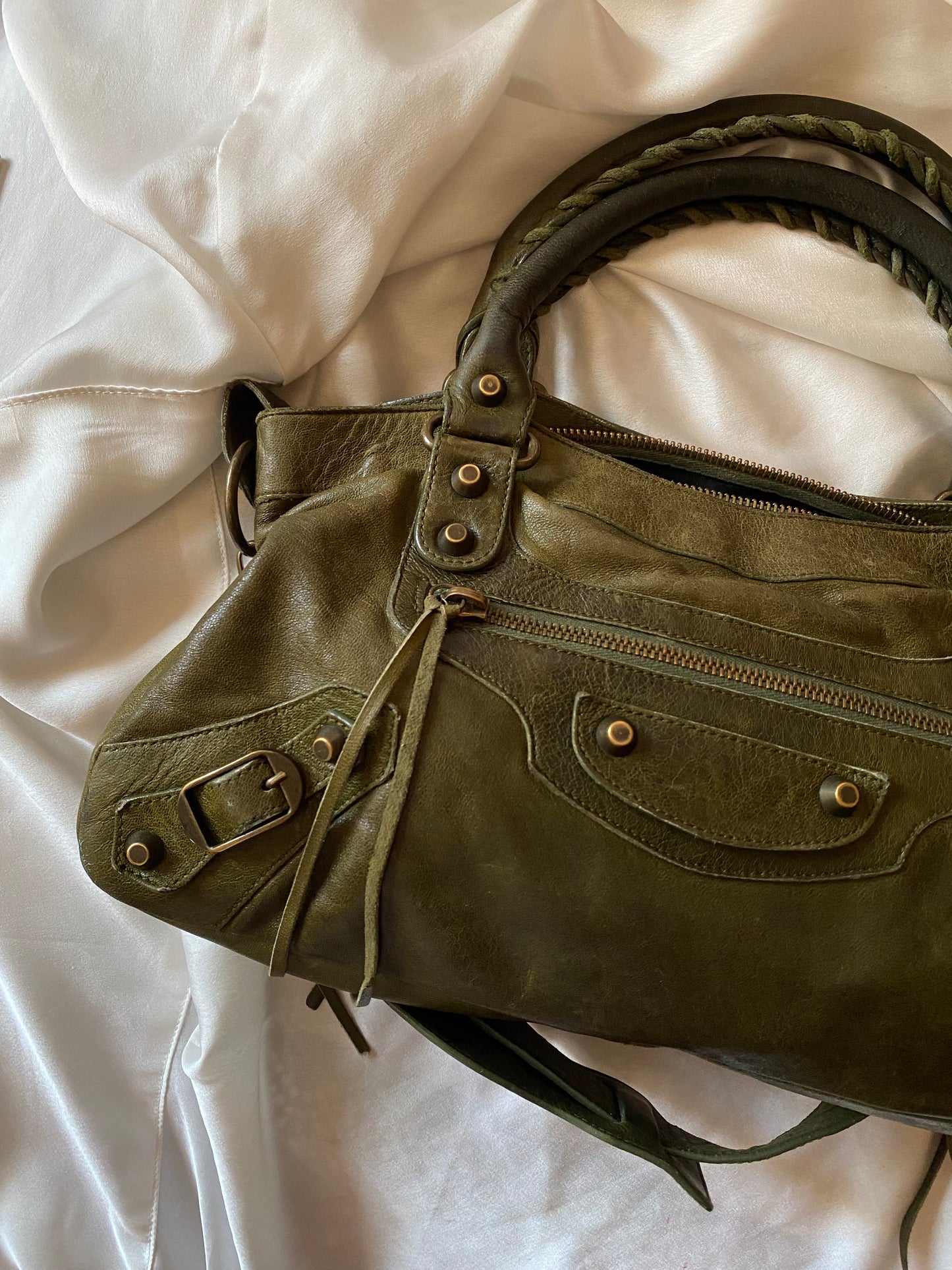 Balenciaga first olive fw 2005